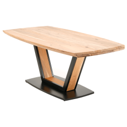 Sconto Jedálenský stôl MAVERICK akácia, 200x100 cm