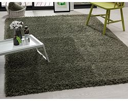 Eko koberec Floki 60x110 cm, tmavo zelený%