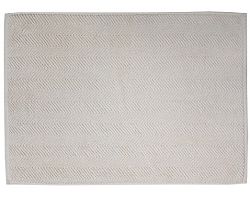 Kúpeľňová predložka Ocean, BIO bavlna, Oxford Tan, vlnkovaný vzor, 50x70 cm%