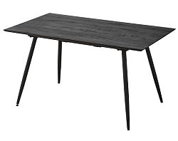 Rozkladací jedálenský stôl Boris 140x80 cm, šedý dub%
