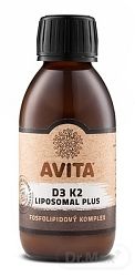 AVITA D3K2 LIPOSOMAL PLUS 200 ml