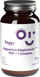 Beggs Magnesium bisglycinate 380 mg + P5P COMPLEX 1,4 mg 60 kapsúl