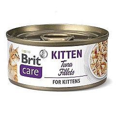 Brit Care Konzerva Cat Kitten Tuna Fillets 70g