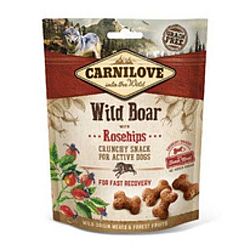 Carnilove Dog Crunchy Snack Wild Boar,Rosehips,Meat 200g