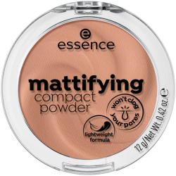 Essence Mattifying Compact Powder púder 2 Soft Beige 12 g