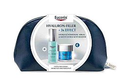 EUCERIN Hyaluron-Filler + 3x Effect Booster Sérum 30 ml + nočný krém 50 ml Darčekové balenie