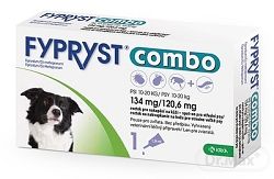 Fypryst Combo spot-on Dog M 10-20 kg 1 x 1,34 ml