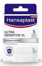 Hansaplast Ultra Sensitive XL náplasť, 5 ks
