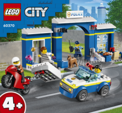 LEGO® Naháňačka na policajnej stanici City 60370