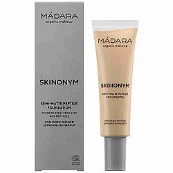 Mádara Polomatný make-up s peptidmi Skinomym Semi-Matte Peptide Foundation True Beige 30 ml